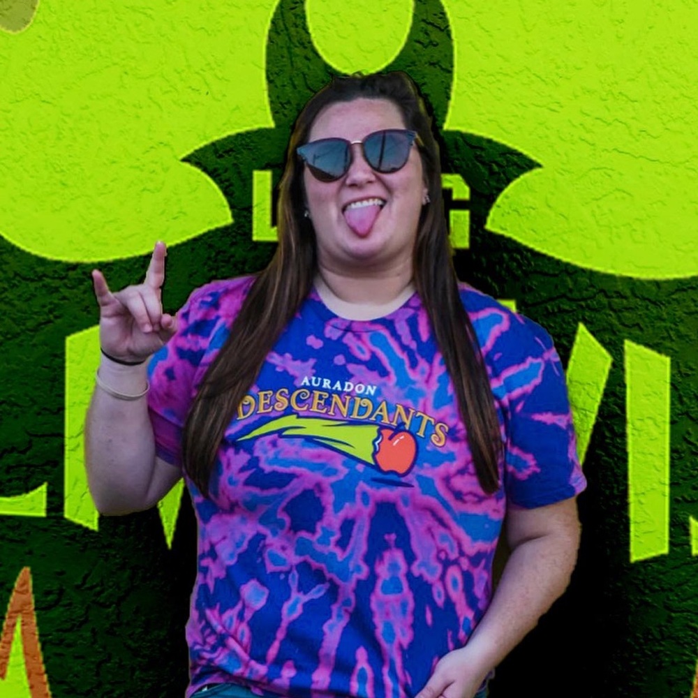 Descendants Mal Lost Bros Custom Dyed T-Shirt